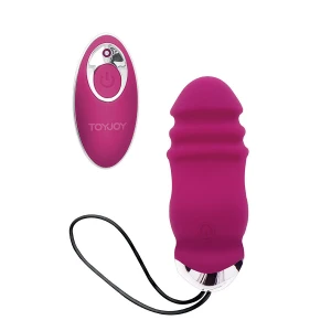 TOYJOY - HAPPINESS SUNN SIDE UP AND DOWN VIBRATEUR FUCHSIA TÃLÃCOMMANDE